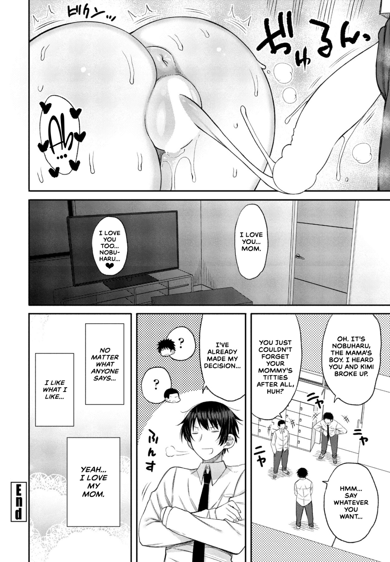 Hentai Manga Comic-What's Wrong With Liking My Mom?-Read-24